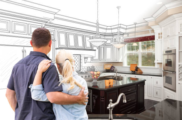 Professional Open Concept Kitchen technician working in Vienna, VA